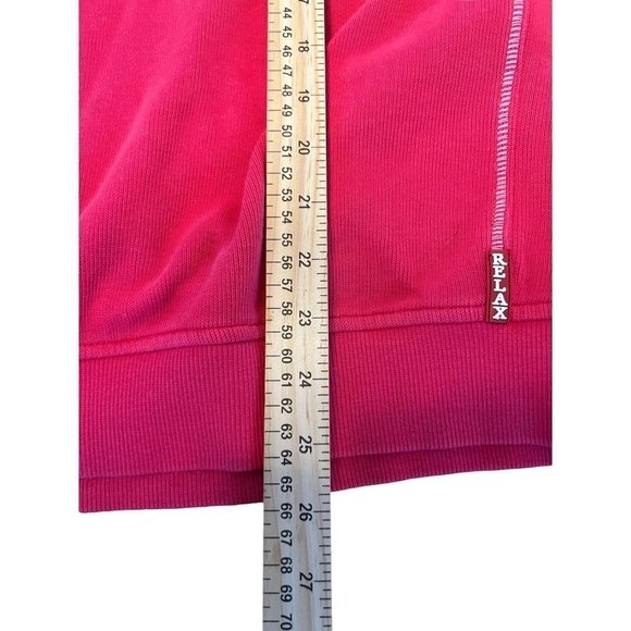 tommy Bahama RELAX women's fuschia pink zip front jacket size M - Picture 6 of 6